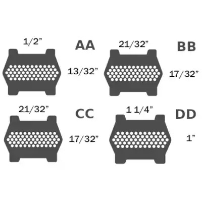 Hi Power Doble V ~ 1/2 x 53 pulg - AA51